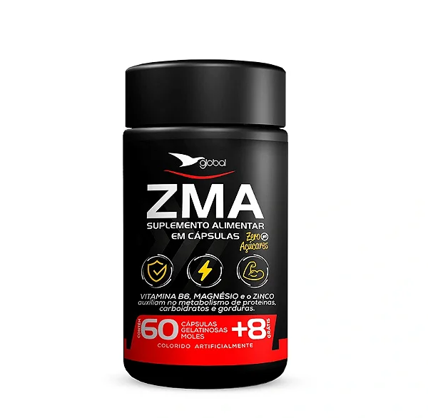 ZMA (zinco + magnésio + B6)