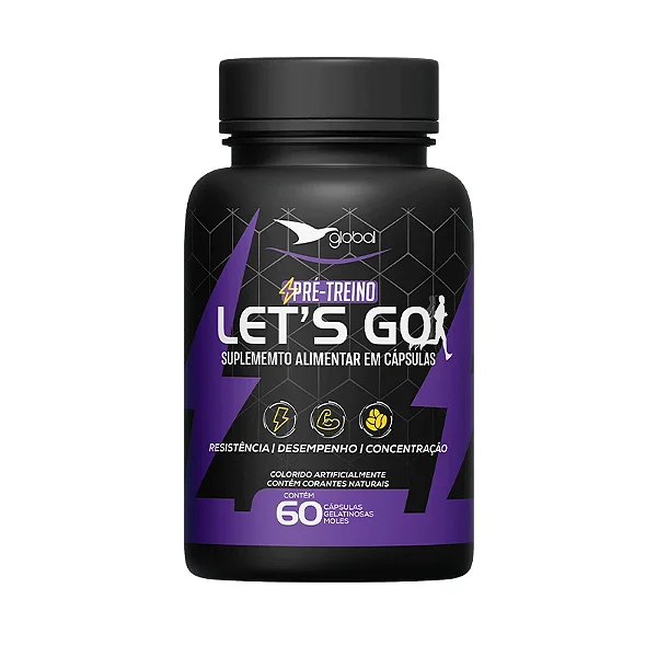 Pré-Treino Let’s Go Capsulas