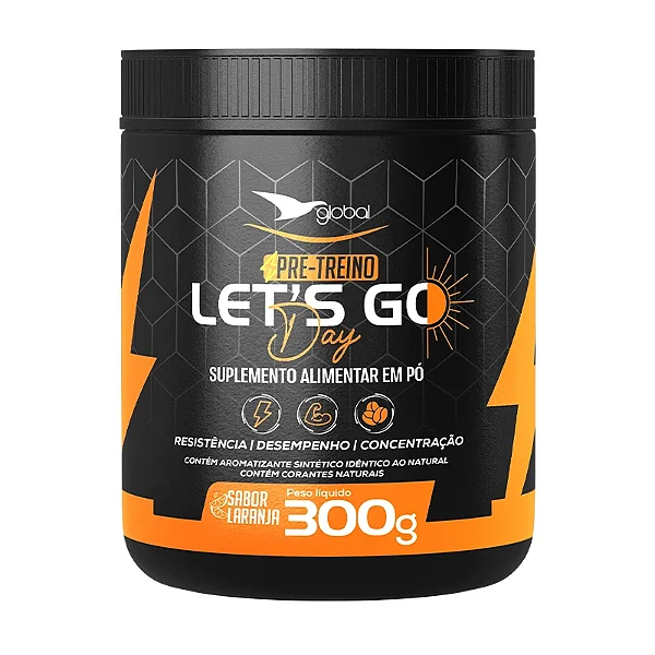Pré-Treino Let’s Go Day (com Cafeína) 300g
