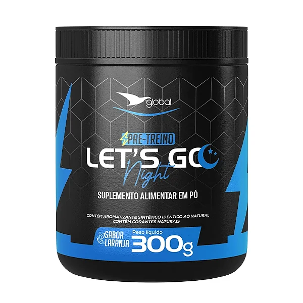 Pré-Treino Let’s Go Night (sem cafeína) 300g