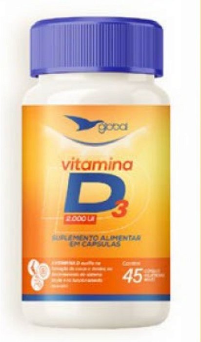 VITAMINA D3 2000UI 45 CAPSULAS