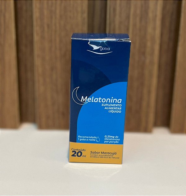 MELATONINA 0,21 MG GOTAS 20 ML SABOR MARACUJÁ