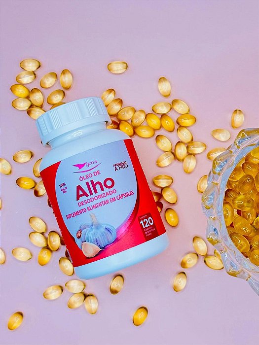 OLEO DE ALHO 300MG 120 CAPSULAS