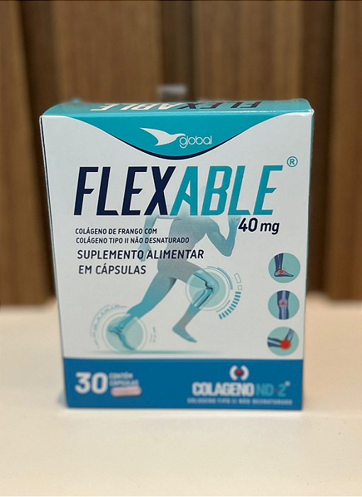 Colágeno Tipo II - 40mg - 30 Cápsulas