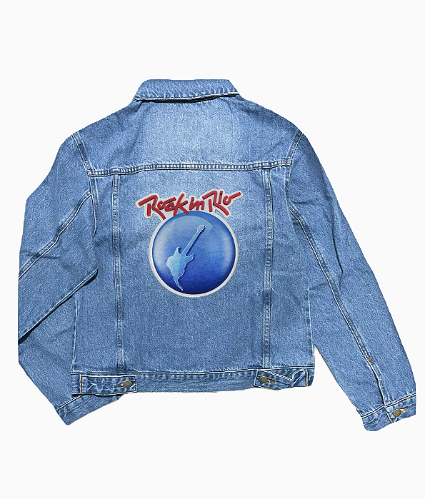 Jaqueta Jeans Exclusiva Rock in Rio