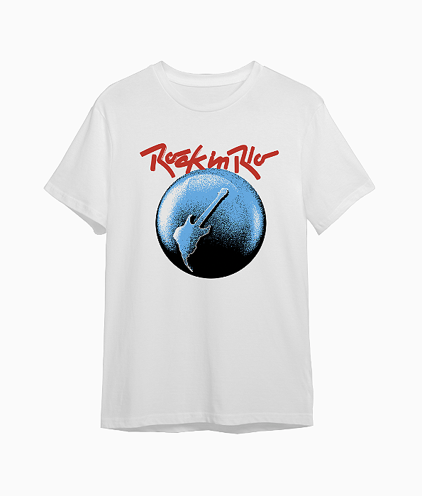 Camiseta New Logo Rock in Rio Branca