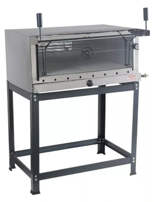 Forno Industrial De Massas À Gás Refratário 80x60cm