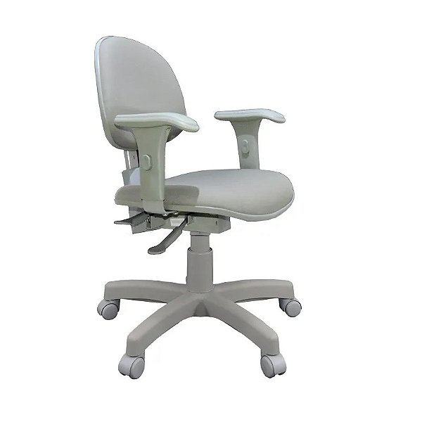 Cadeira Giratoria Zeus Executiva Back System Base Cinza NR-17