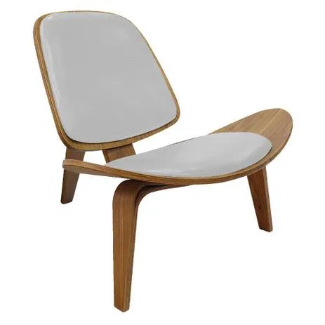 Poltrona Shell Hans Wegner Freijó
