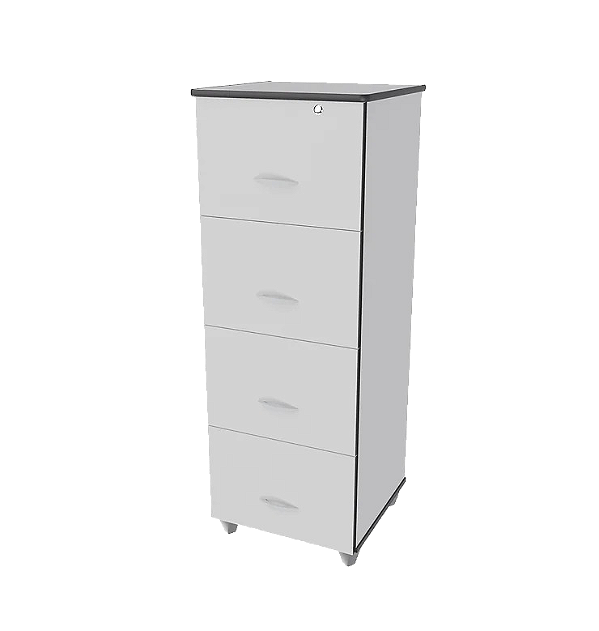 Arquivo 4 Gavetas para Pasta Suspensa Polar