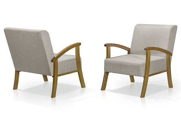 Conjunto 2 Poltronas Decor