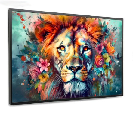 Quadro Decorativo - Leão 04