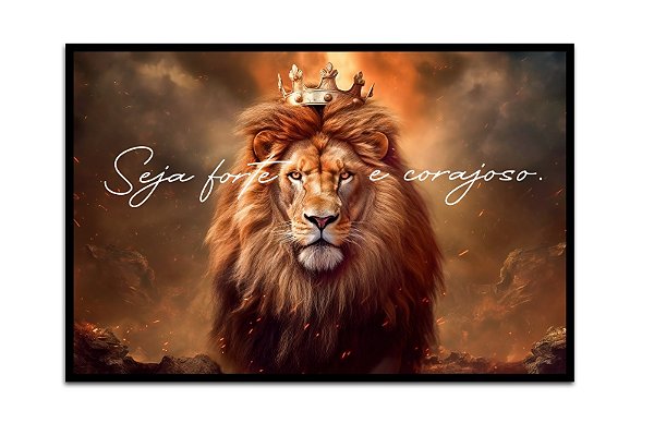Quadro Decorativo - Leão 08