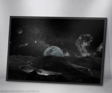 Quadro Decorativo - Lua 01