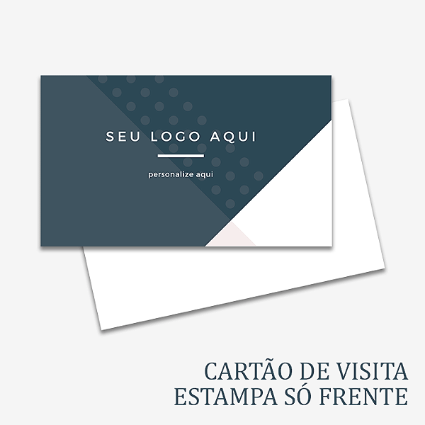Cartão de Visita Estampado 1 lado