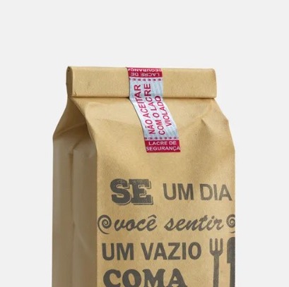 Lacre de segurança Retangular