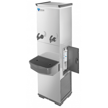 Bebedouro Industrial 50 litros RESIST em Inox com 2 Torneiras