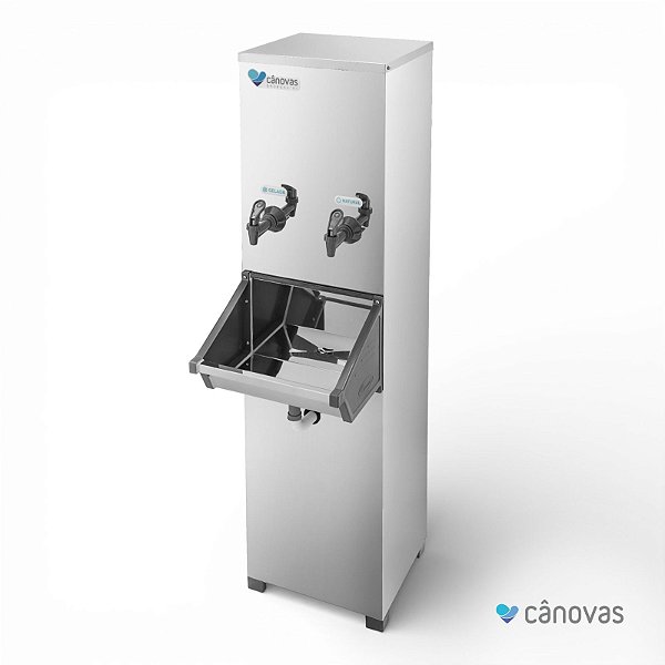 Bebedouro Industrial 25 litros RESIST em Inox com 2 Torneiras