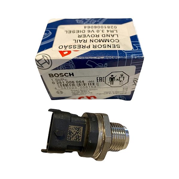 Sensor Pressão Flauta Land Rover Discovery 4 3.0 LR020693 0281006064 BOSCH