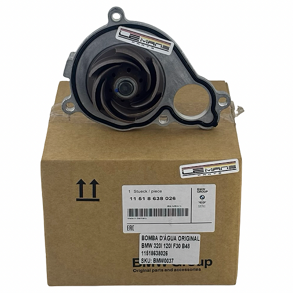 BOMBA D'ÁGUA ORIGINAL BMW 320I 120I F30 B48 11518638026