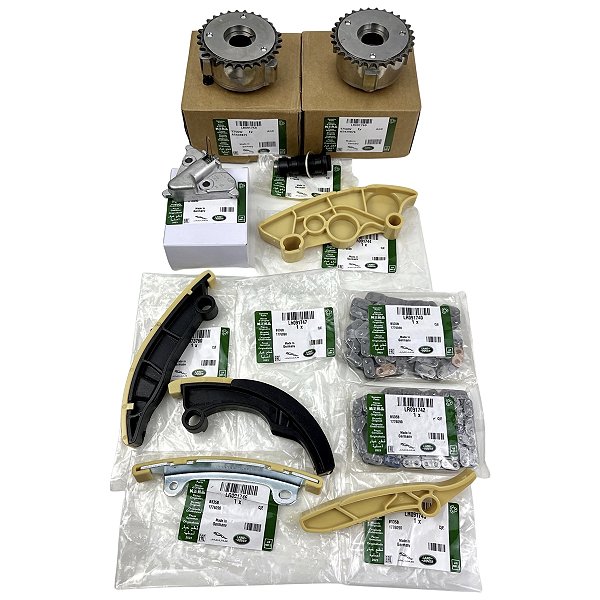 Kit Corrente Polia Motor Land Rover Discovery Sport Evoque Velar 2.0 Gasolina Ingenium