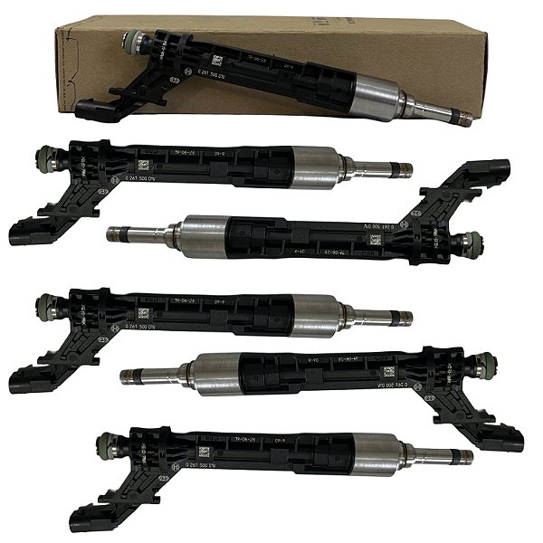 Kit 6 Bico Injetor Audi A6 C8 2019 2020 2021 2022 2023 06M906036AD PAB90603600 06M906036S PAC906036H PAB906036E