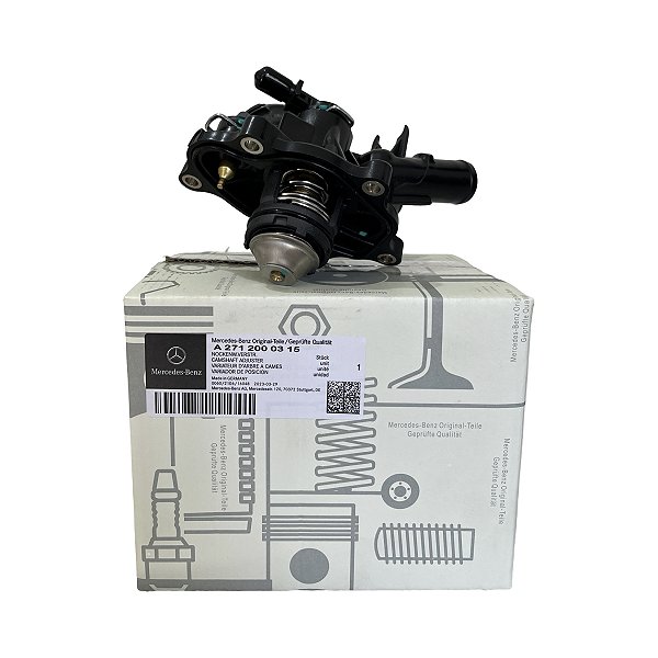 Carcaça Válvula Termostática Mercedes C180 C200 C250 E250 SLK200 SLK250 A2712000315 A2712000115 A2712000215