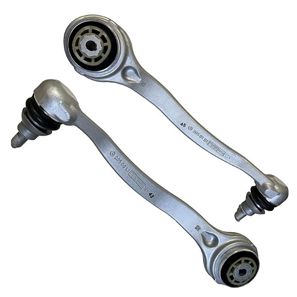 Par Braço Curvo Dianteiro Mercedes C180 C200 C250 C300 E250 E300 A2053301505 A2053301605