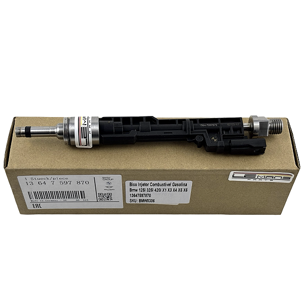 Bico Injetor Bmw M135i M235i 335i 528i 640i X1 X2 X5 X6 Z4 0261500109 13647597870