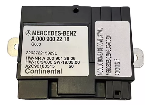 Módulo Bomba Combustível Mercedes Glc250 C238 W213 A0009002218