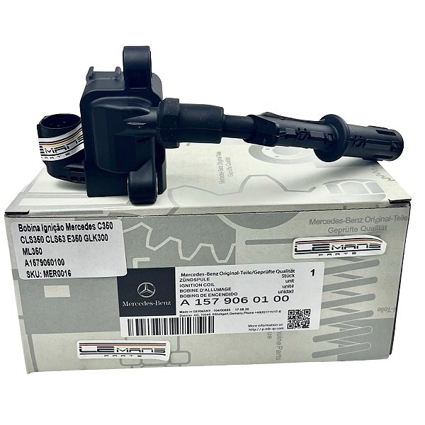 Bobina Ignição Mercedes C350 Cls350 Cls63 E350 E500 E63 Amg A1579060100 A2769061001 0221604067