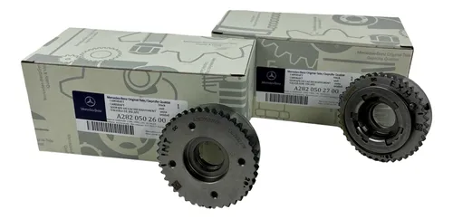 Par Polias Comando Variável Admissão Escape Mercedes A180 A200 A250 GLA180 GLA200 GLA250 A2820502600 A2820502700