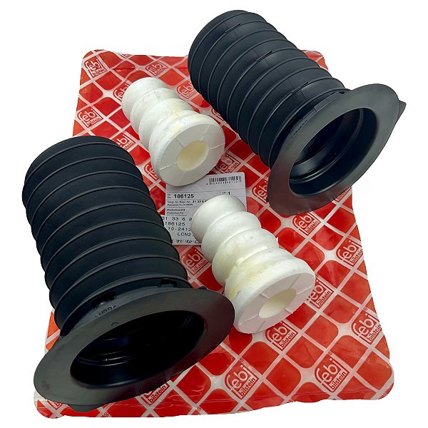 Kit Batente Coifa Suspensão Dianteira Bmw X3 X4 186125 31336871808 31336871809