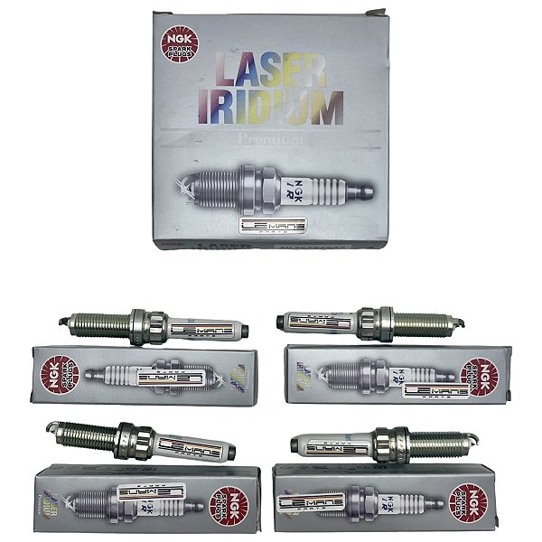 Vela Ignição Motor Bmw 125i 320i 530i X1 X2 X3 X4 12120040551 94201 12120040552 12120041666 NGK