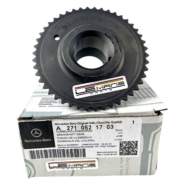 Engrenagem Virabrequim Mercedes C180 C200 CLC200 Kompressor A2710520703 A2710521703 A2710520603 ORIGINAL