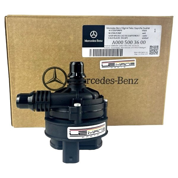 Bomba Água Auxiliar Mercedes C200 C300 C63 GLC43 GLC63 SL63 AMG A0005003600 A0005000900 A0005005400