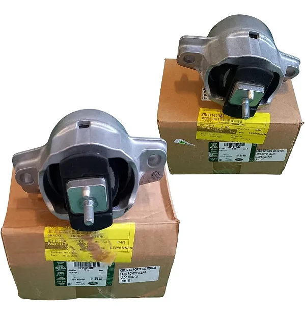 Par Coxim Suporte Motor Land Rover Velar LR141387 181513 LR133316 LR117098 ORIGINAL