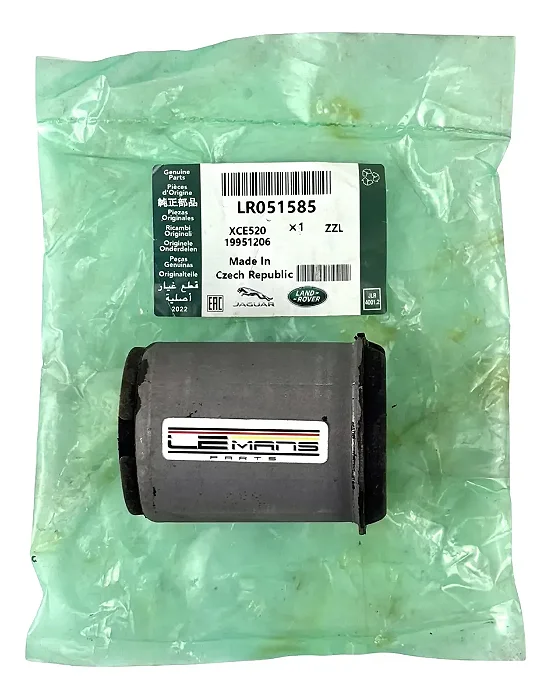 BUCHA PEQUENA BANDEJA INFERIOR DIANTEIRA LAND ROVER DISCOVERY LR051585 103637 RBX500311 ORIGINAL