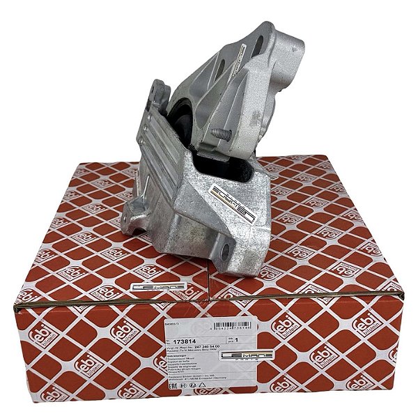 Coxim Motor Esquerdo Mercedes CLA200 CLA250 CLA35 AMG 2019 2020 2021 2022 á 2026 A2472405400 FEBI