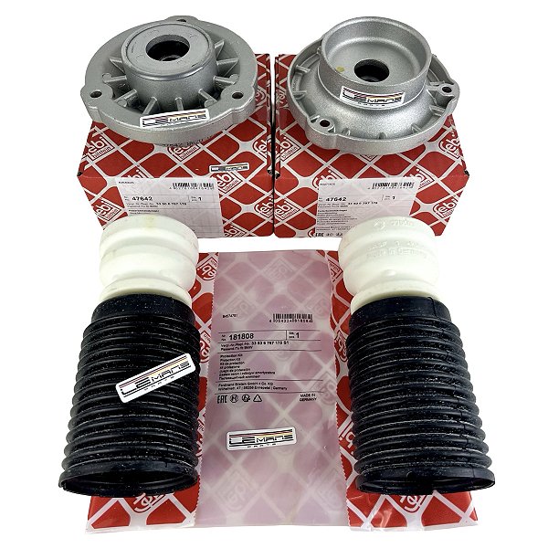 Kit Coxim Coifa Batente Amortecedor Traseiro Bmw X3 F25 X4 33506787178 33536787175S1