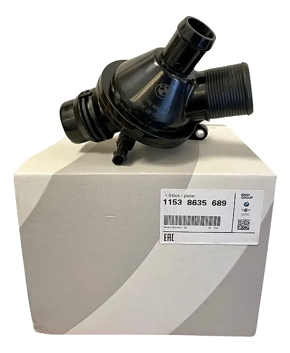 Carcaça Válvula Termostática Bmw X1 2011 2012 2013 2014 2015 11538635689