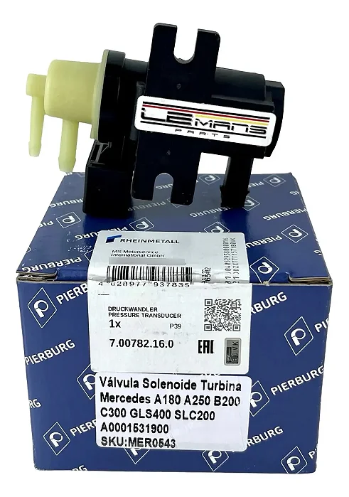 Válvula Pressão Solenoide Turbina A250 C200 C300 C350 C400 A0001531900