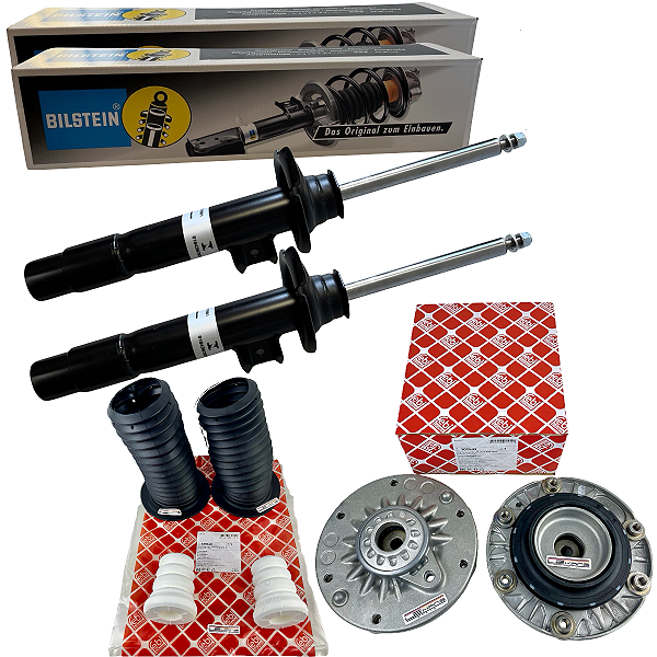 Kit Amortecedor Coxim Batente Coifa Dianteiro Bmw 118i 120i 125i 316i 320i 328i 420i 428i 31316850358 31316859040 31305A3C0D0 31306791701 31306791712