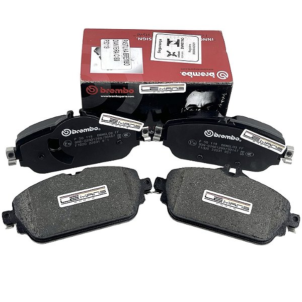 Pastilha Freio Dianteira Mercedes C180 2013 3014 23015 2016 2017 2018 2019 2020 2021 A0004204500