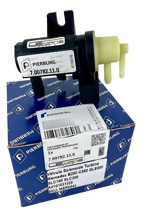 Válvula Solenoide Turbina Mercedes B250 C350 GLE400 SLC180 SLC300 A0101531328