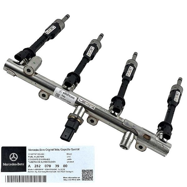 Flauta Bico Injetor Mercedes A180 A200 B200 2019 2020 2021 2022 2023 2024 2025 A2820703900