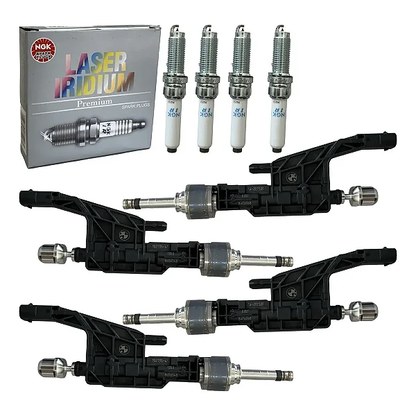 Kit Bico Injetor Combustível Vela Ignição Bmw 118i 218i 320i