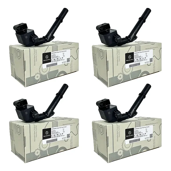 Kit Bobina Ignição Mercedes A250 C200 C300 Cla250 Glc300 A35