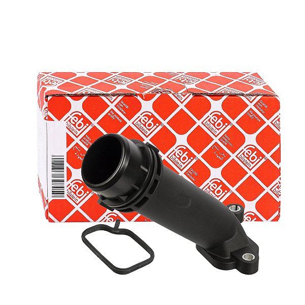 Tubo Cano Flange Água Motor BMW X1 X3 X4 X5 X6 2009 2010 2011 2012 2013 2014 2015 2016 2017 2018 2019 11127810707 108261 FEBI
