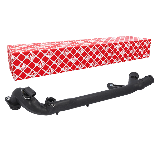 Tubo Cano Água C/Sensor Mercedes-Benz C180 C200 C230 2000 2001 2002 2003 2004 2005 2006 2007 2008 2009 2010 2011 2012 2013 2014 2015 A2712001552 100548 FEBI